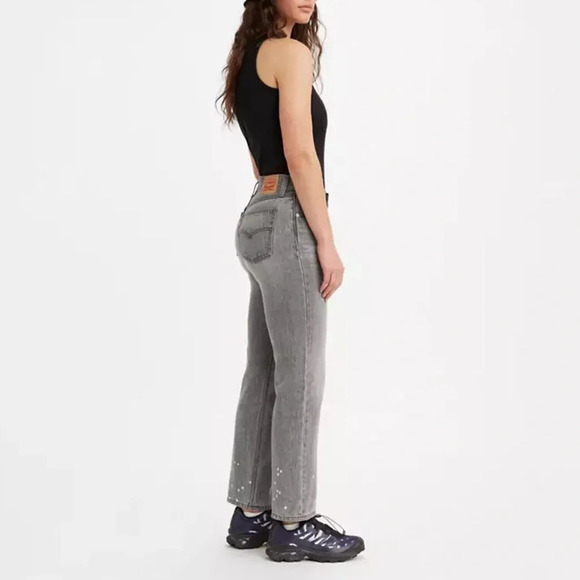 Levi's Low Pro Women's Jeans - Size 29‎ - Light Grey - NWT - Picture 2 of 12